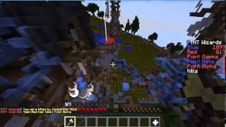 minecraft TNT WIZARDS wither op!