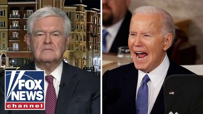 Newt Gingrich Biden Gave The Most Hateful Divisive Sotu Address Ever