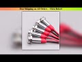 6mm Metal Power Indicator LED Signal Light Mini Indicator Light 3v 6v 12v 24v 110v 220v Red Orange