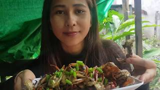 Beautiful Girl Cooking How To Cooking Fried Crab (part86)