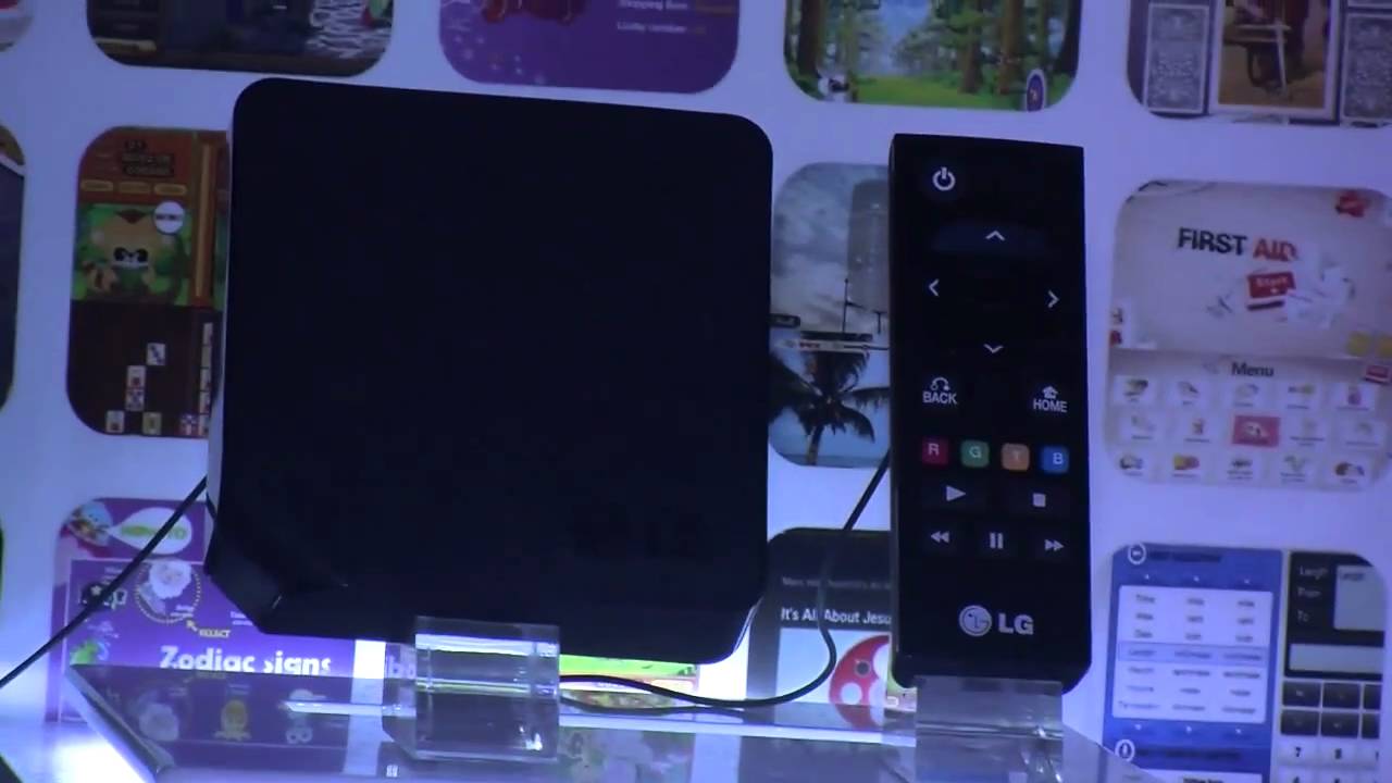 CES 2011 - LG Smart TV, Smart Set Top Box - YouTube