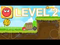 Red Ball 4 - Level 2 - Walkthrough (iOS, Android)