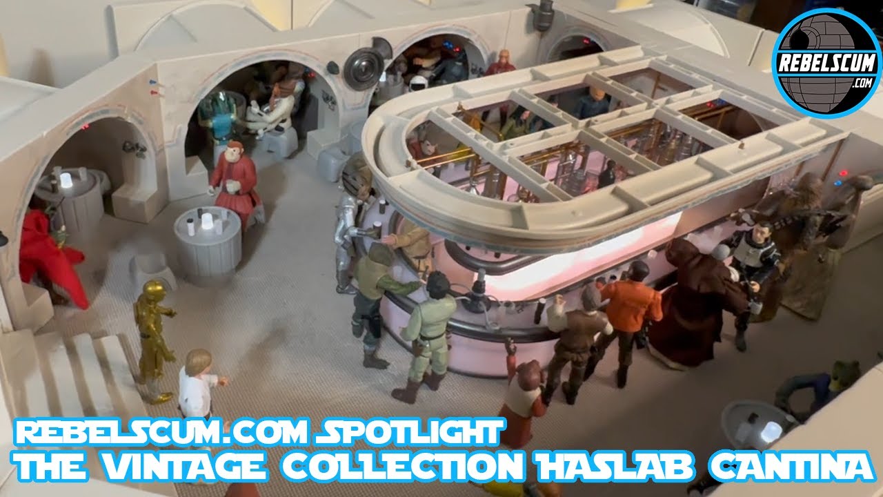 The Vintage Collection HasLab Mos Eisley Cantina Playset | RebelScum Toy Spotlight