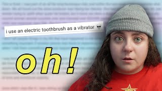 Reacting to YOUR Weirdest Confessions