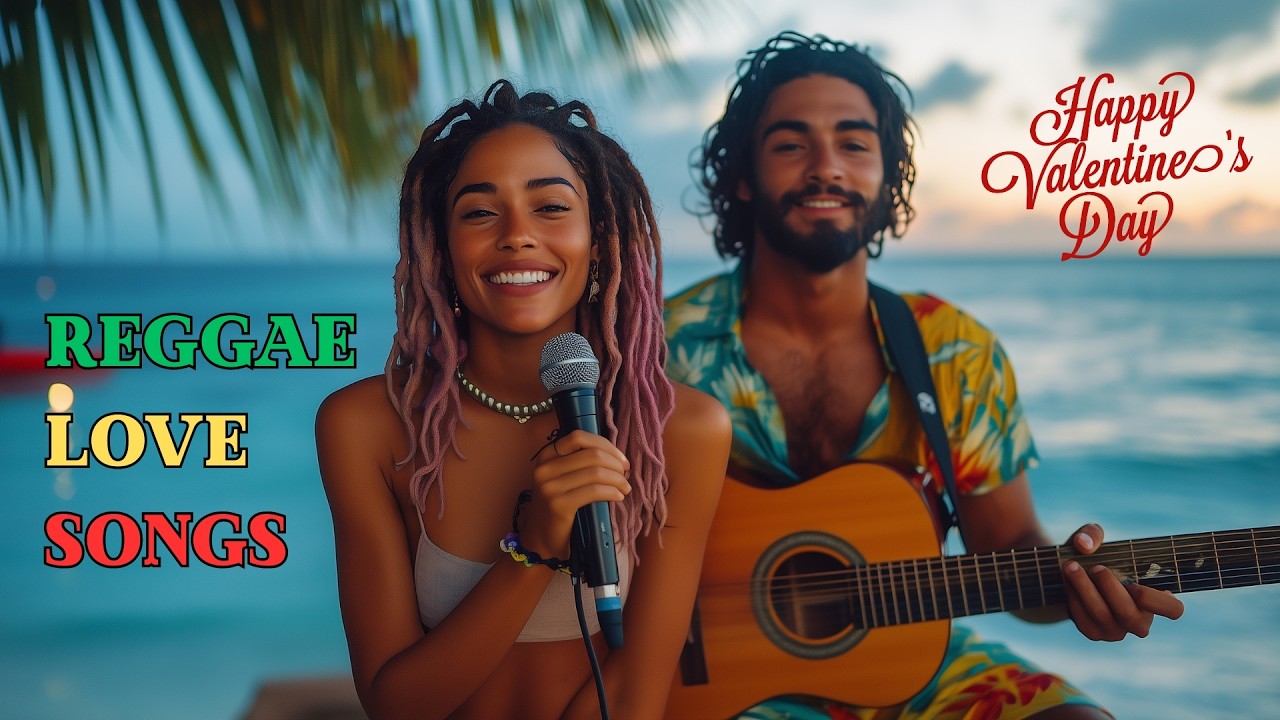 Reggae Sunset Beach Love | Tropical Acoustic Couple Duet