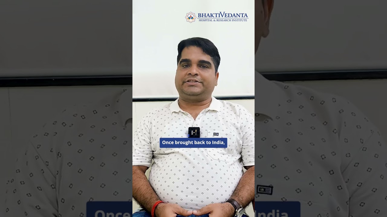 Trust in Care: Deepesh Tiwari’s Heartfelt Experience at Bhaktivedanta Hospital