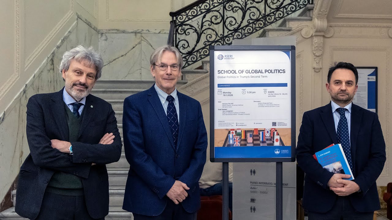 School of Global Politics Aseri - Global politics in Trump’s second term | G. John Ikenberry