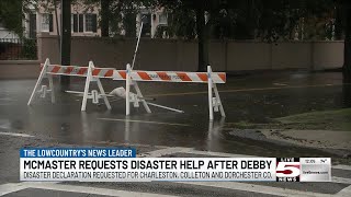 VIDEO: Governor requests disaster help for several Lowcountry counties after T.S. Debby