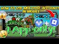 How to use use multiple account in mobile. @BachaBlox #viralvideo #fyp #roblox