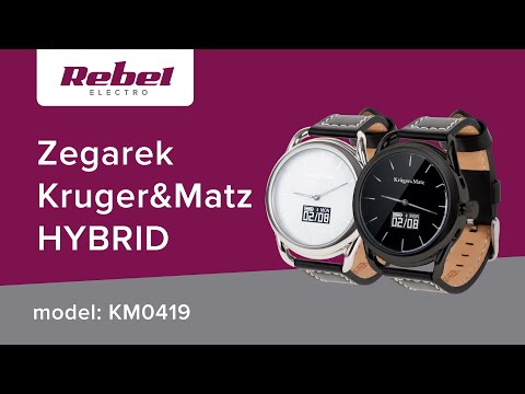 Zegarek Kruger&Matz HYBRID - prezentacja i UNBOXING