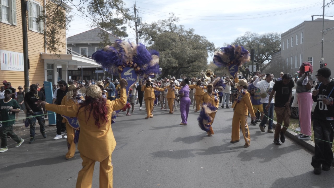 New Orleans Second Line | VIP Ladies & Kids 2026 | Stooges Brass Band Live Uptown NOLA