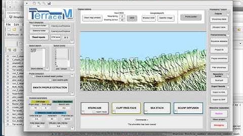 Staircase analysis TerraceM,  tutorial for Cengiz