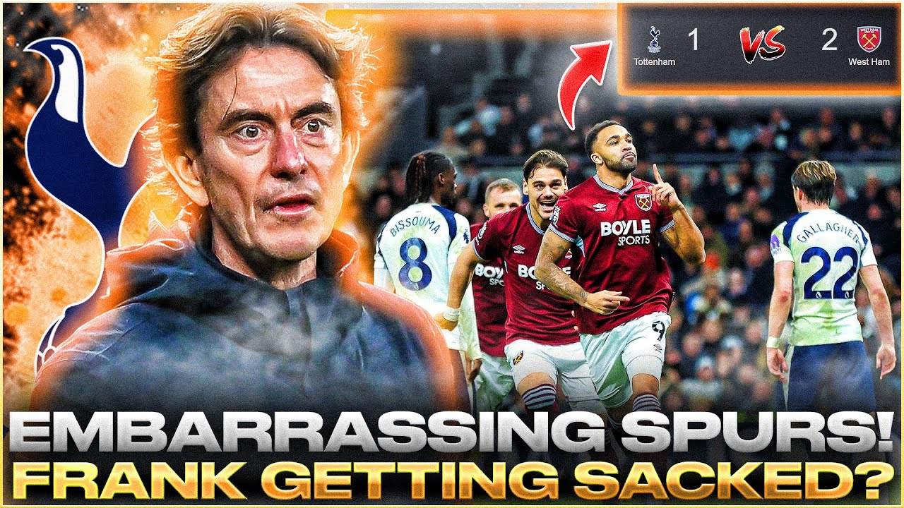 Embarrassing Spurs Lose Again | FRANK HAS TO GO!!!! AND MOST OF THE SQUAD