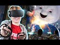 CATCHING GHOSTS IN VIRTUAL REALITY | Ghostbusters VR Experience (Oculus Rift + Haptic Suit Gameplay)