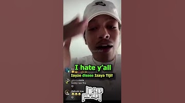 Iayze disses Izaya Tiji Again!