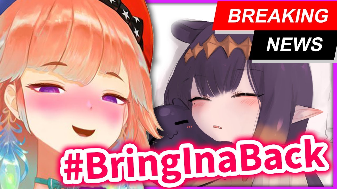 Ina Overslept and MISSED her Stream【HololiveEN】