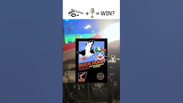 Can you CHEAT at Duck Hunt Using a Lamp? #shorts