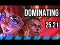 AURORA vs MEL (MID) | 10/1/8, Dominating | EUW Challenger | 25.21