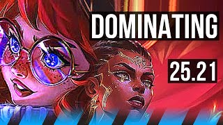 AURORA vs MEL (MID) | 10/1/8, Dominating | EUW Challenger | 25.21