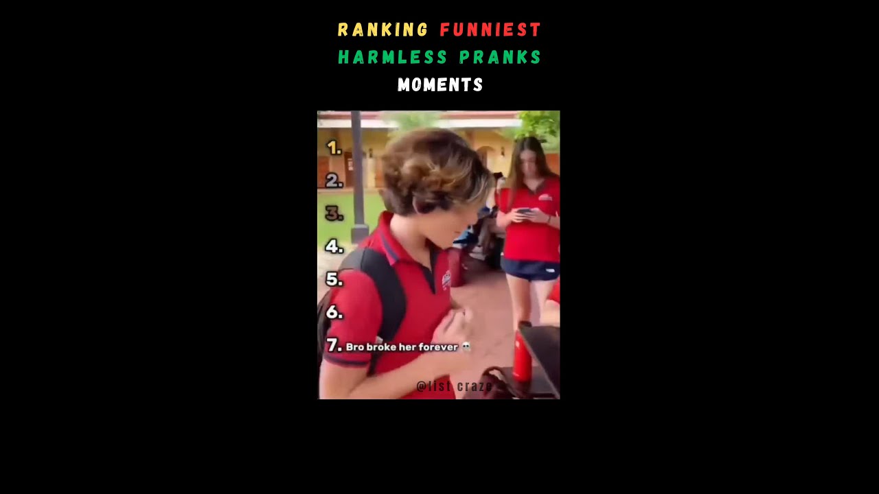 Ranking funniest harmless pranks moments - YouTube