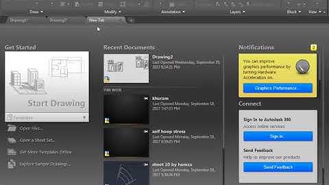 interface setting of AutoCAD  in urdu & hindi