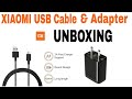 Xiaomi Charger and USB Cable online purchase !! UNBOXING!!