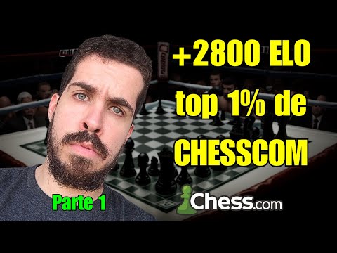 Reto +2800 de Elo en Ajedrez! (Parte 1 Chesscom)