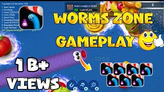 WORMS ZONE GAMEPLAY