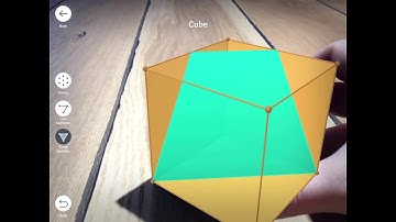 Shapes 3D Geometry Drawing app with Merge Cube