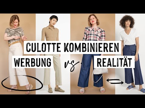 Culottes kombinieren - Zeitlose Styling Tipps für JEDE FIGUR | WERBUNG VS REALITÄT