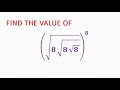 Algebra Square Root Math Simplification || Can You Solve This !