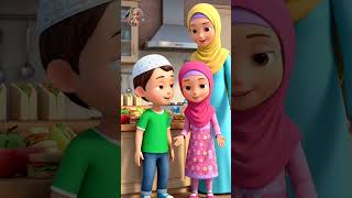 Be Thankful for Allah’s Blessings 🤲❤️ | Shukr | Islamic Kids Cartoon #Shorts
