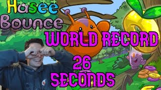World Record Neopets Hasee Bounce Speedrun in 26 seconds