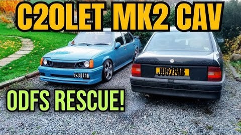 C20LET Mk2 Cavalier stuck 300 miles from home needs urgently needs alternator! AA? RAC? Nah, ODFS!