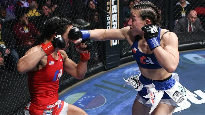 Caroline Gallardo vs Corina Herrera Full Fight | MMA | Combate Fresno