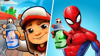 Subway Surfers VS Spider-man Run, Subway Surfers New Update Brawl Stars, Subway Surfers Youtube screenshot 1