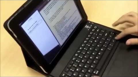 iPAD 2 & iPAD 3 Bluetooth Keyboard Case - Review
