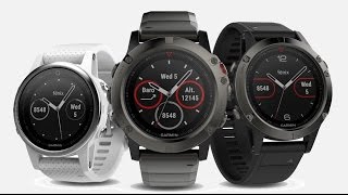 Garmin Fenix 5, características y precio del nuevo reloj GPS - YouTube