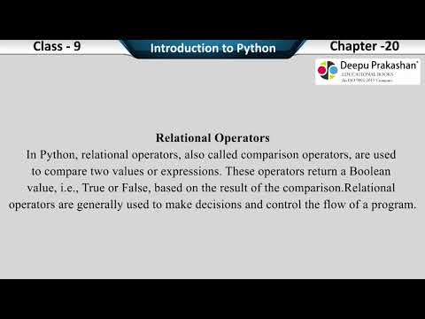 Topic- 15 : Operators | Chapter-20 | Artificial Intelligence | Class-9 (CBSE)