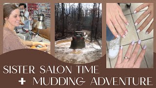 Duggar Sisters Salon Time + MUDDING!