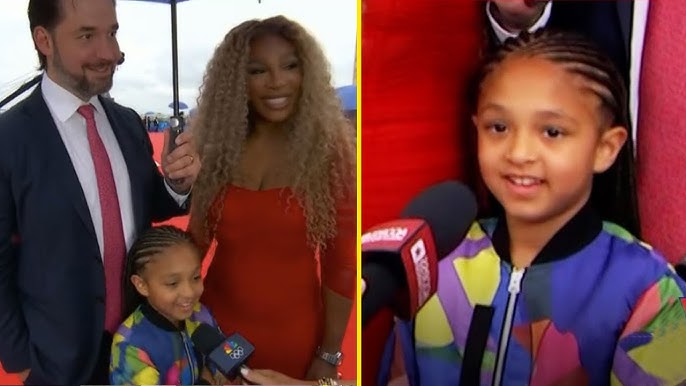 Too Cute!! Serena Williams' Daughter Olympia Reacts To Mom's Fierce Fashion  - YouTube