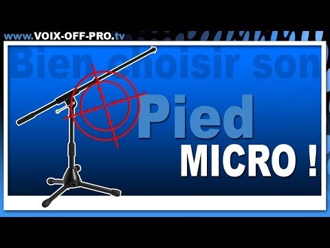 Vidéo: Pantographe De Microphone : Choisir Un Pied De Microphone De Bureau