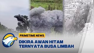 Viral Ratusan Gumpalan Busa Limbah Melayang Di Subang- Primetime News
