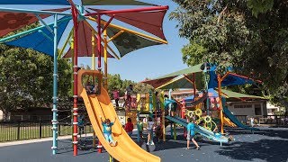 Lincoln Heights Recreation Center - Los Angeles, CA - Visit a Playground - Landscape Structures