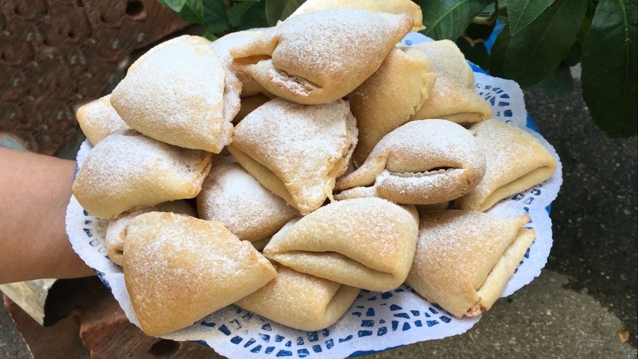 🔴BEZELİ-QOZLU içliklə Çoox Dadlı,Ovuntulu 🔴ÜÇQULAQ PEÇENYE resepti