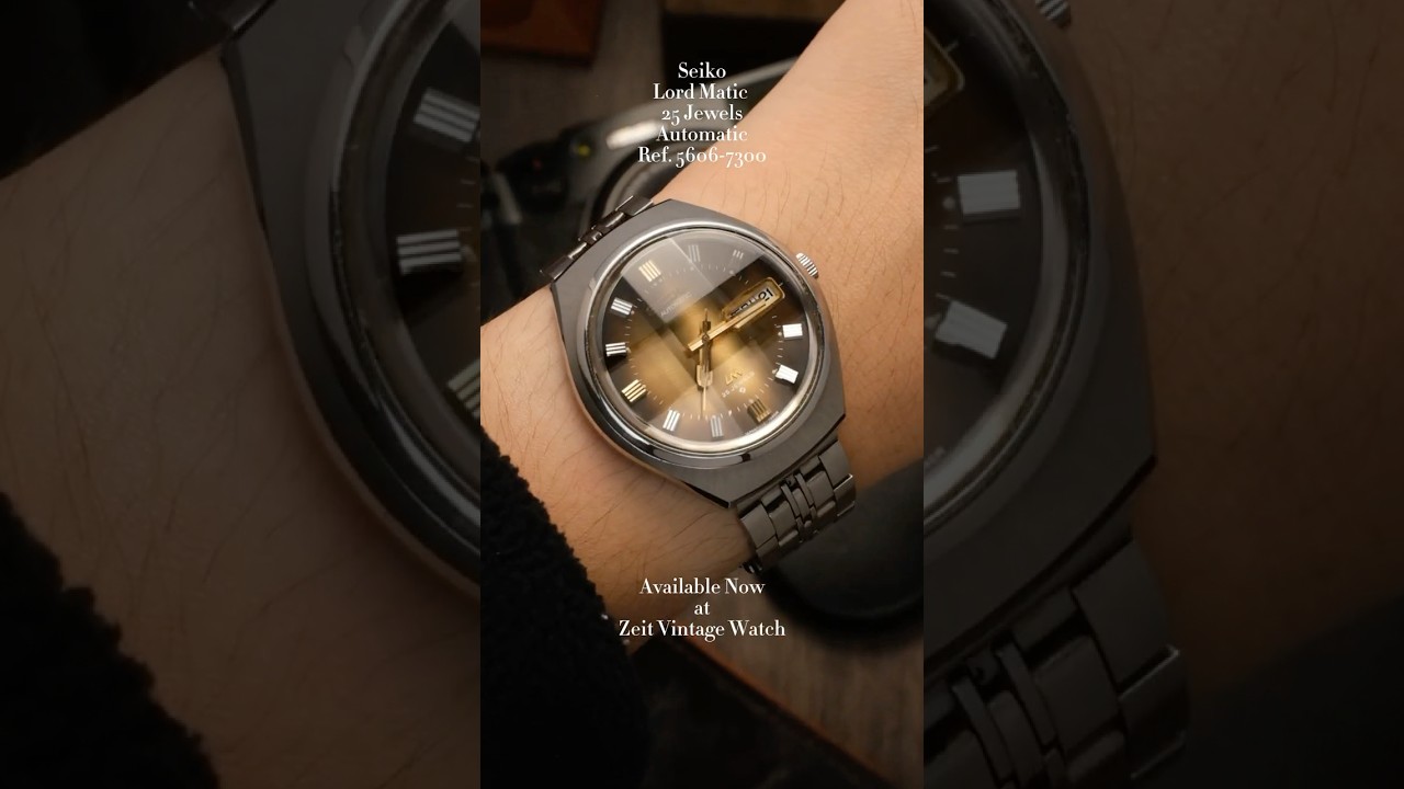 Seiko Lord Matic LM 25 Jewels Automatic Ref. 5606-7300 