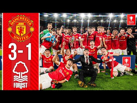 CLASS OF '22! 🏆 | Manchester United 3-1 Nottingham Forest | FA Youth Cup Final