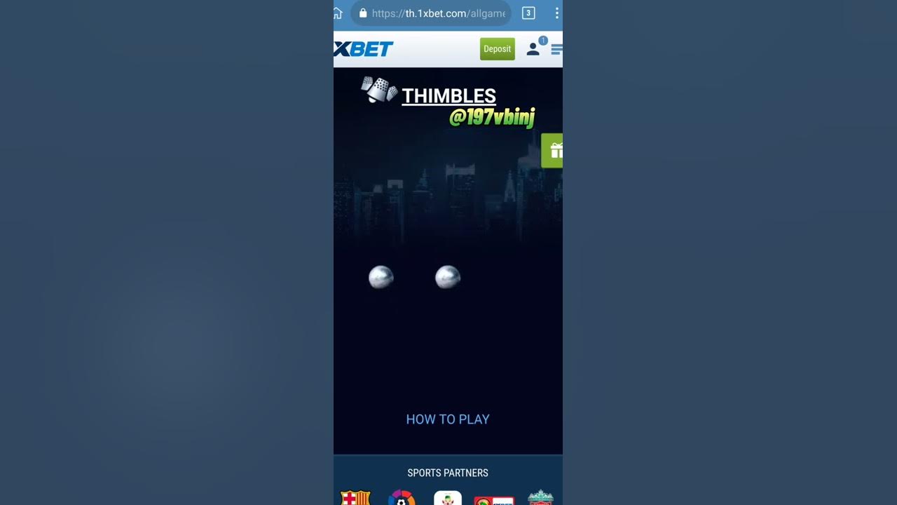 Thimble hack 1xbet YouTube