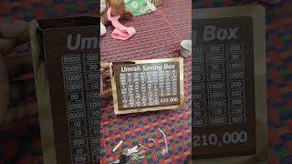 Umrah Ka Safar Rozana Saving Se Shuru! | Umrah Saving Box | AlkuMart #shorts