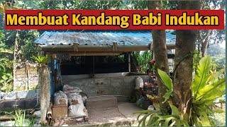 Membuat kandang babi indukan by Harry Saputra channel 1,064 views 1 year ago 10 minutes, 37 seconds